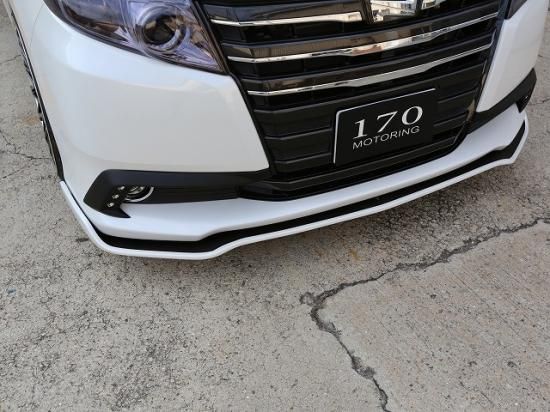 80ノア G/X前期 フロントフラップスポイラー FRP単色塗装済み - sixth