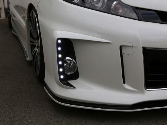 最旬トレンドパンツ 50エスティマ後期 アエラス純正バンパー用LEDデイランプキット Parts