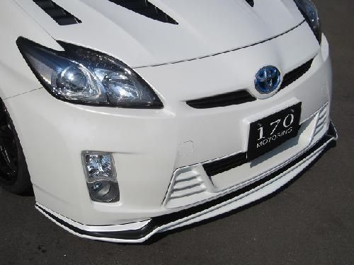 ZVW30 プリウス 前期 フロントリップ 塗装済み 30プリウス前期 フロントリップスポイラー FRP2色塗分け塗装済み