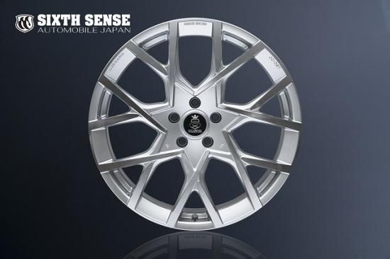 JC-DS7 7.5j 19インチアルミホイール シルバーポリッシュ 【PCD JC-DS7 7.5j 19インチアルミホイール シルバーポリッシュ 【PCD