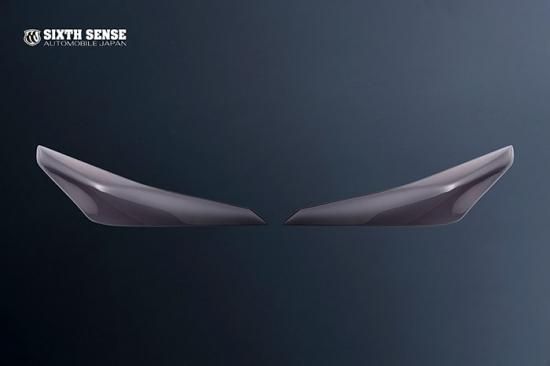50プリウス後期 ヘッドライトカバー(スモーク) - sixth-sense 50プリウス後期 ヘッドライトカバー(スモーク) - sixth-sense