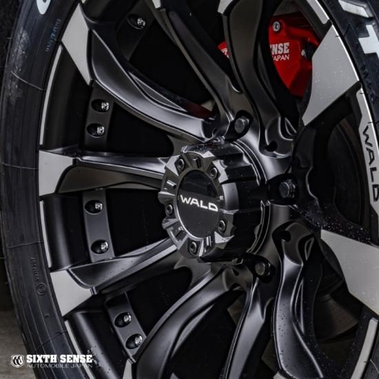 WALD ジャレット 1870±0 マットブラックポリッシュ ジムニーパーク専売