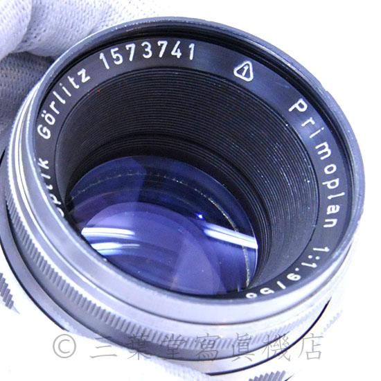 Meyer-Optik Gorlitz Primoplan 58mm f1.9 - 三葉堂寫眞機店オンライン