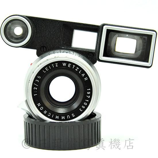 リアル Leica Summicron 三葉堂寫眞機店 - メガネ付き f2(M) 35mm Film Camera