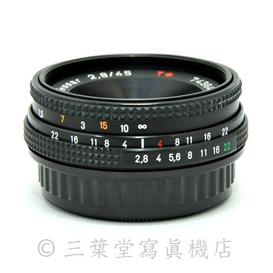 【希少】 Carl Zeiss テッサー 45mm F2.8 MMJ レンズ