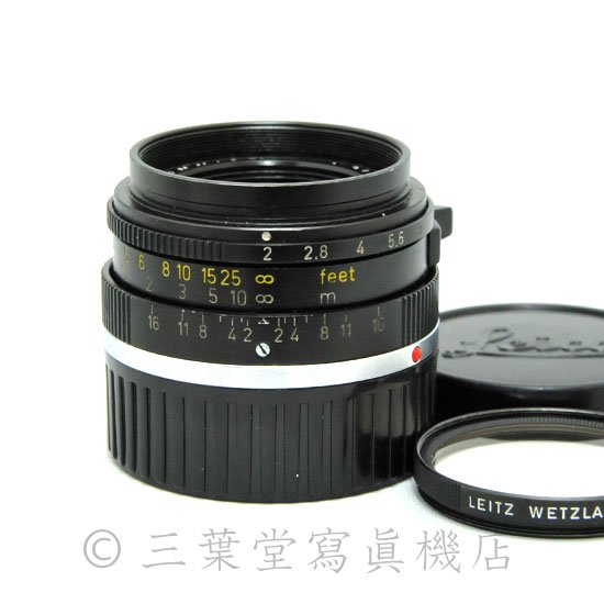 Leica Summicron 35mm f2(M) 6枚玉 - 三葉堂寫眞機店オンラインストア