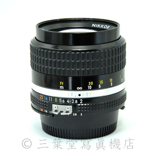 Nikon Ai-s Nikkor 85mm F/2 MF 交換レンズ-