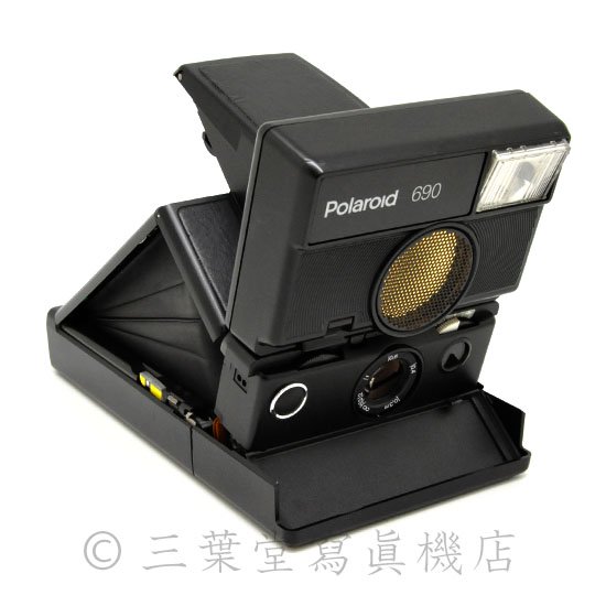 Polaroid ポラロイド 690 迷彩レザー張替 - フィルムカメラ