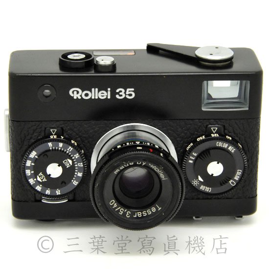 Rollei 35 black Tessar - 三葉堂寫眞機店オンラインストア