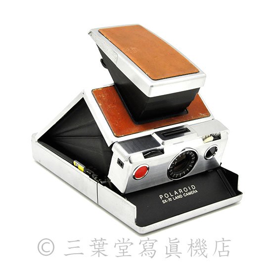 600カスタム！】Polaroid SX-70 1st model 前期 茶銀 - 三葉堂寫眞機店 ...