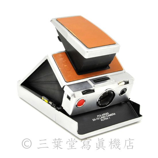 Polaroid SX-70 ALPHA1 茶銀 - 三葉堂寫眞機店オンラインストア