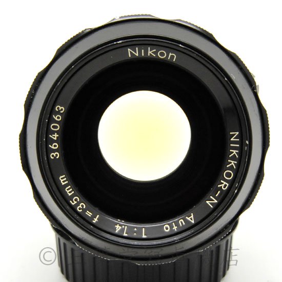 Aiカスタム済み！】Nikon NIKKOR-N Auto 35mm f1.4 - 三葉堂寫眞機店