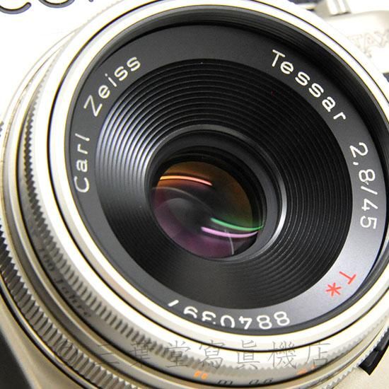 CONTAX Aria 70年記念モデル+ Tessar 45mm f2.8 T* MMJ 100周年 CONTAX Aria 70年記念モデル+ Tessar 45mm f2.8 T* MMJ 100周年