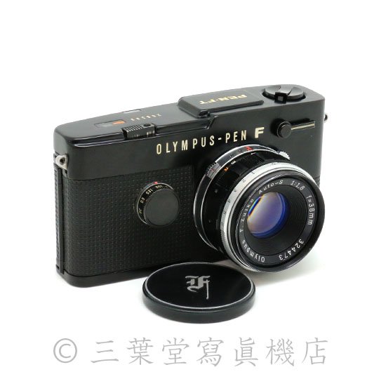 OLYMPUS PEN-FT Black + F.Zuiko Auto-S 38mm f1.8 - 三葉堂寫眞機店