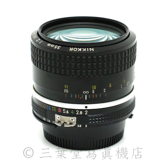 Nikon Ai NIKKOR 35mm f2 - 三葉堂寫眞機店オンラインストア