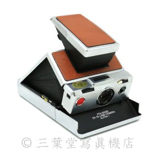【カラーフィルム2本セット】<br>Polaroid SX-70 ALPHA1 茶銀