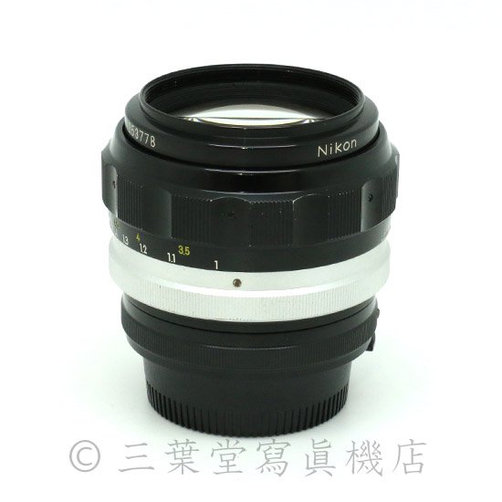 Aiカスタム済み！】Nikon NIKKOR-H Auto 85mm f1.8 - 三葉堂寫眞機店