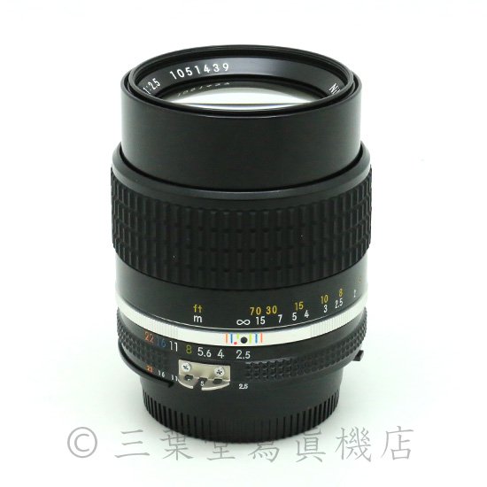Nikon Ai-s NIKKOR 105mm f2.5 SIC - 三葉堂寫眞機店オンラインストア
