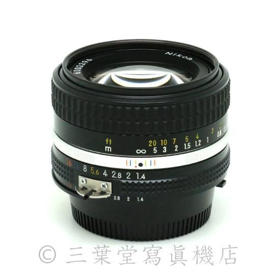 Nikon Ai-S NIKKOR 50mm f1.4 SIC - 三葉堂寫眞機店オンラインストア