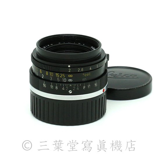 Leica Summicron 35mm f2 2nd - 三葉堂寫眞機店オンラインストア