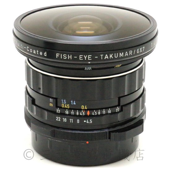 PENTAX Super-Multi-Coated FISH-EYE-TAKUMAR 6×7 35mm F4.5 - 三葉堂寫眞機店オンラインストア