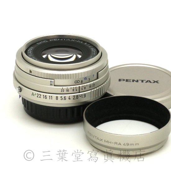 PENTAX smc PENTAX-FA Limited 43mm F1.9 - 三葉堂寫眞機店オンライン