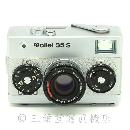 Rollei 35S silver - 三葉堂寫眞機店オンラインストア Rollei 35S silver - 三葉堂寫眞機店オンラインストア