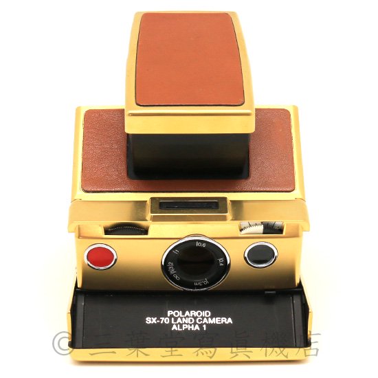 1000台限定！】Polaroid SX-70 ALPHA1 GOLD Mildred Scheel Edition 