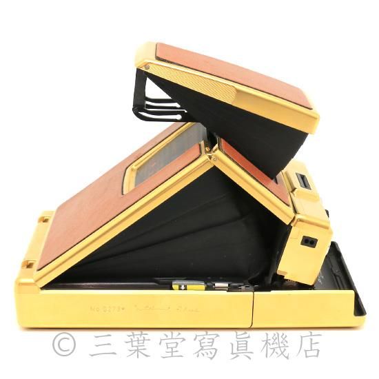 1000台限定!】Polaroid SX-70 ALPHA1 GOLD Mildred Scheel 1000台限定!】Polaroid SX-70 ALPHA1 GOLD Mildred Scheel