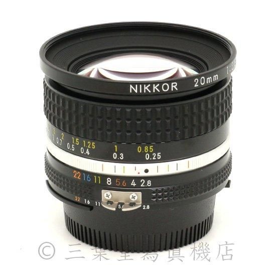 Nikon Ai-s NIKKOR 20mm f2.8 - 三葉堂寫眞機店オンラインストア Nikon Ai-s NIKKOR 20mm f2.8 - 三葉堂寫眞機店オンラインストア