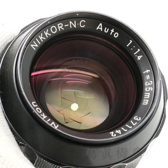 純正Aiカスタム済み】Nikon NIKKOR-N・C Auto 35mm f1.4 - 三葉