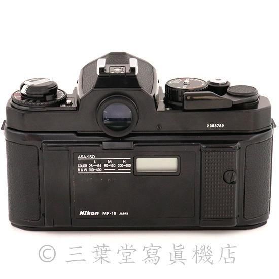 日付印字可】Nikon FE2 black + MF-16 - 三葉堂寫眞機店オンラインストア