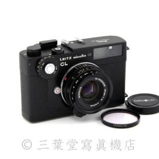 LEITZ minolta CL + M-ROKKOR 40mm f2