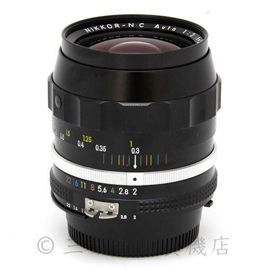 純正Aiカスタム済み！】Nikon NIKKOR-N・C Auto 28mm f2 - 三葉