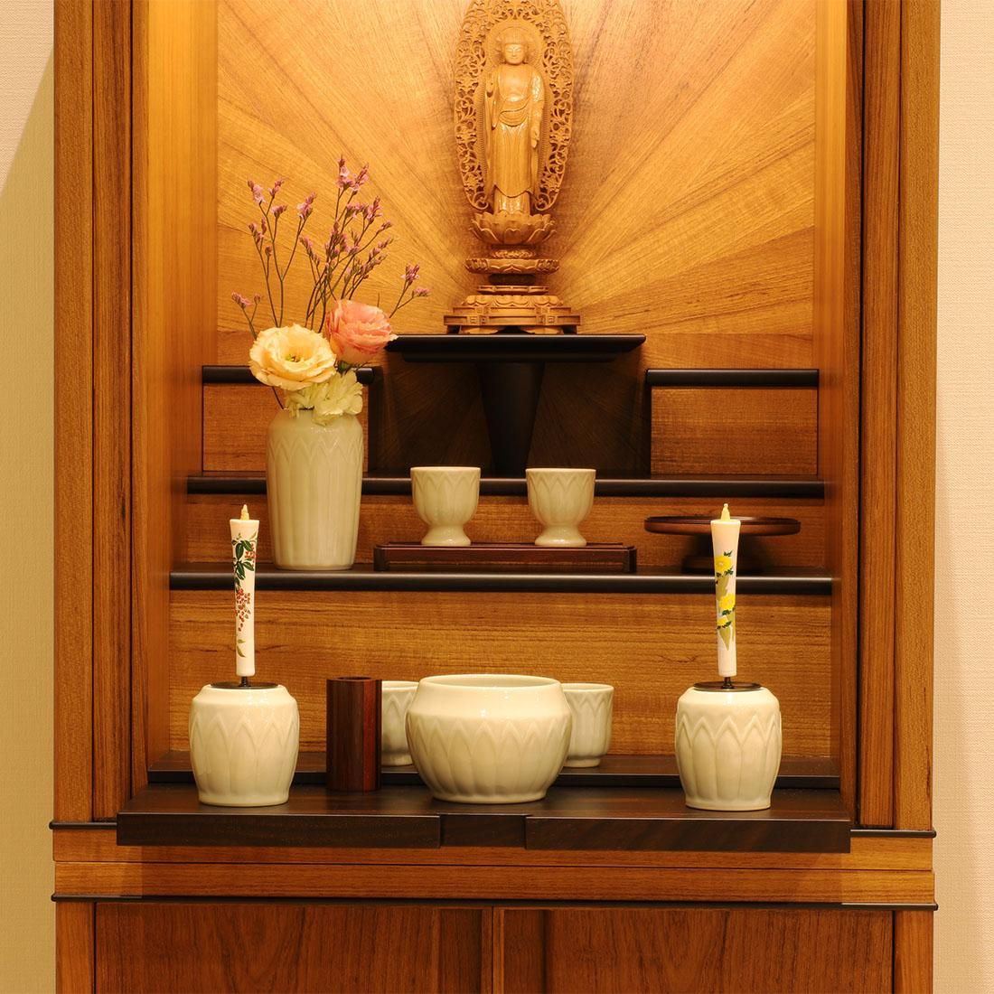 特撰 絵ろうそく 2本入 冬柄（南天・福寿草） - 佐倉幸保商店 公式通販