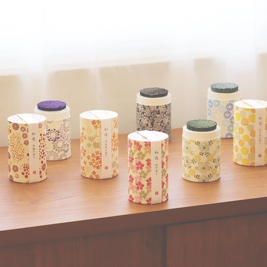 和遊 -筒箱- 金木犀の香り - 佐倉幸保商店 公式通販サイト