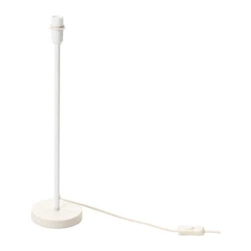 ステラ IKEA イケア テーブルランプベース ホワイト 白 z20333135