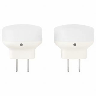 IKEA イケア LEDナイトライト センサー式 ホワイト 白  2ピース z10350125 MORKRAADD モルクレッド