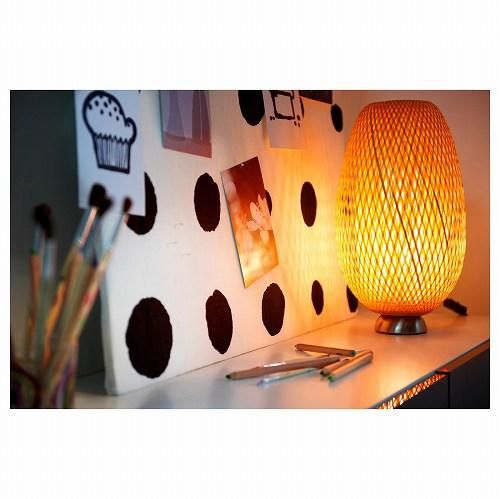IKEA イケア テーブルランプ 竹 ハンドメイド z20156161 BOJA IKEA イケア テーブルランプ 竹 ハンドメイド z20156161 BOJA