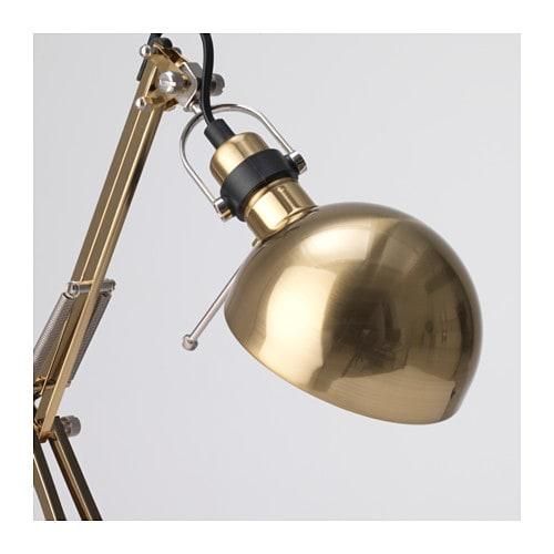 IKEA ワークランプ IKEA イケア JANSJO LEDワークランプ ブラック 40169662 - 通販