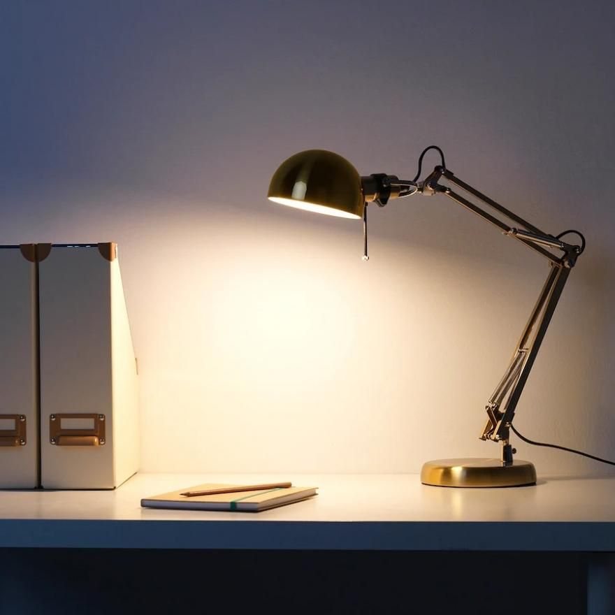 IKEA イケア ワークランプ 黄銅色 z60403522 FORSA フォルソー IKEA イケア ワークランプ 黄銅色 z60403522 FORSA フォルソー