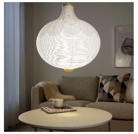 IKEA ペンダントランプ, ホワイト イケア IKEA ペンダントランプ ホワイト 白 50cm n40469118