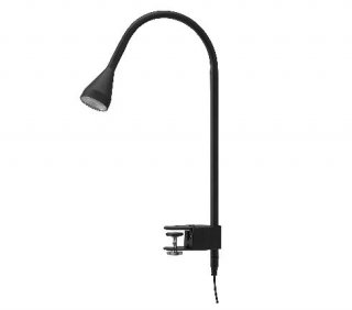 IKEA イケア LEDウォール クリップ式 スポットライト ブラック 黒 n50408327 NAVLINGE ネーヴリンゲ