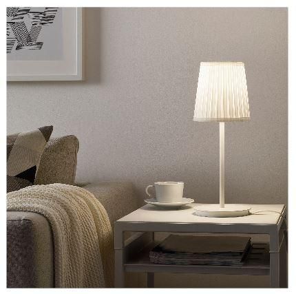 IKEA イケア テーブルランプベース ホワイト 白 30cm n60406002