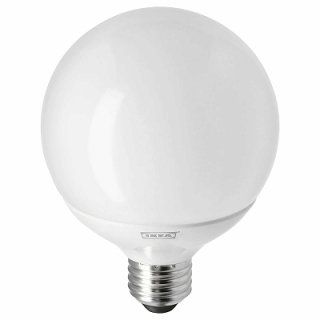IKEA イケア LED電球 E26 1160ルーメン 色温度調光 球形 オパールホワイト n60438692 LEDARE レーダレ