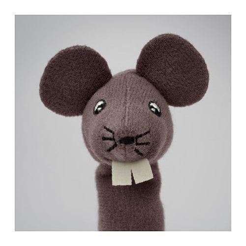 指人形 IKEA イケア 指人形 10ピース ミックスカラー a60166139 TITTA DJUR