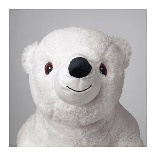 IKEA イケア ソフトトイ ぬいぐるみ ホッキョクグマ ホワイト IKEA イケア ソフトトイ ぬいぐるみ ホッキョクグマ ホワイト