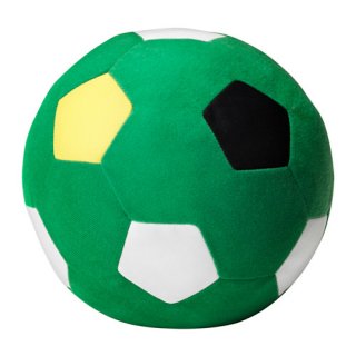 IKEA イケア ソフトトイ ぬいぐるみ サッカーボール グリーン 緑 c50302646 SPARKA スパルカ