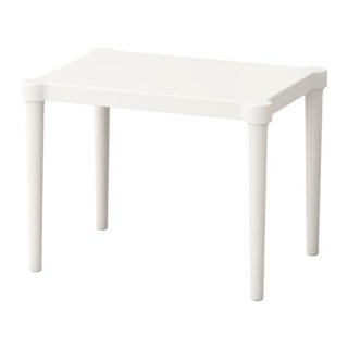 IKEA イケア 子供用テーブル 室内 屋外用 ホワイト 白 z40357738 UTTER ウッテル