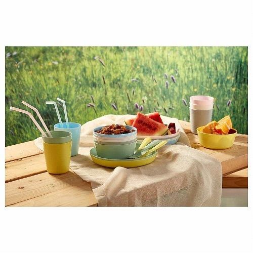 IKEA イケア カトラリー18点セット ミックスカラー z00378672 IKEA イケア カトラリー18点セット ミックスカラー z00378672